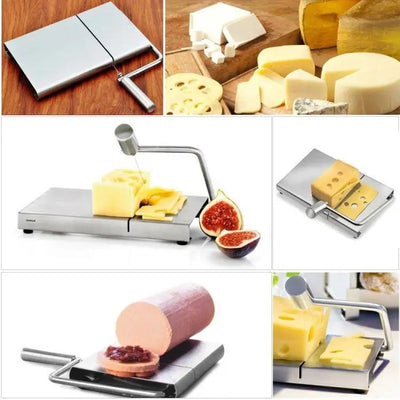 Multifunctional Stainless Steel Cheese Slicer