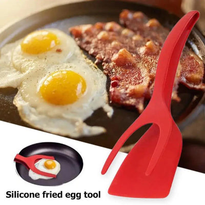 2-IN-1 Silicone Spatula and Tongs
