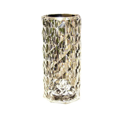 Diamond Crystal Vase Lamp