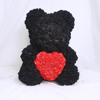 Handmade Rose Teddy Bear